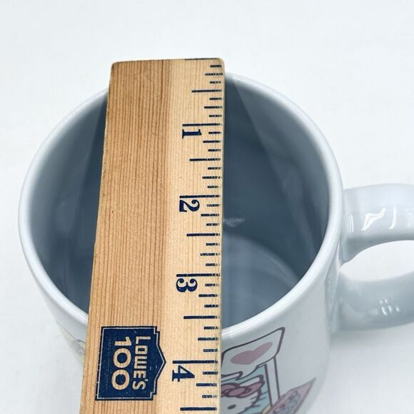 Hello Kitty Pilot In A Plane Lets Go Large 20 oz. Coffee Mug Sanrio Travel - Picture 9 of 9